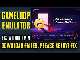 Garena free fire how to fix download failed retry problem game. Gameloop Emulator Download Failed Please Retry Component Id 0 Error Code 31 Fix In 1 Min Ø¯ÛŒØ¯Ø¦Ùˆ Dideo