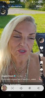 Angela without filters, I thought she said