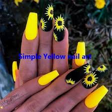 23 Great Yellow Nail Art Designs 2020 Nails Nailarts In 2020 Hot Nail Designs Yellow Nails Design Pretty Acrylic Nails