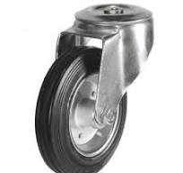 M12 Bolt Hole castors 80mm wheel diameter upto 60kg capacity ...