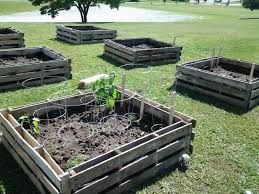 Aus Holzpaletten Ein Hochbeet Selber Bauen So Geht Das Hochbeet Landschaftsbau Ideen Garten
