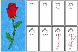 On t'explique comment apprendre a dessiner une rose pas à pas. 1001 Modeles Et Conseils Pour Apprendre Comment Dessiner Une Rose