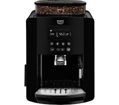 The e6 also allows you to manually select the length of drink and the strength and you can also create and save your preferences for next time within the. Buy Krups Arabica Digital Espresso Ea817040 Bean To Cup Coffee Machine Black Free Delivery Currys