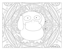Charizard pokemon colouring pages (page 2) coloriage pokemon, coloriage. Psyduck Pokemon 054 Paginas Para Colorear Paginas Para Colorear De Animales Paginas Para Colorear De Flores
