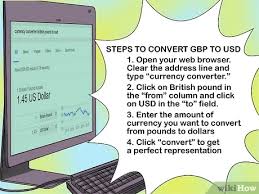 Abokifx daily dollar rate, naira to euro, naira to pounds, with live foreign exchange rate calculator on abokifx. How To Convert The British Pound To Dollars 11 Steps
