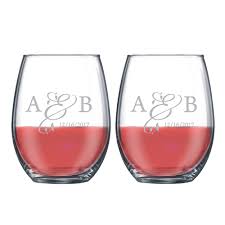 Browse our collection of custom etched wine glasses, personalized sandblasted stemless wine glasses, wholesale champagne flutes with company logos, bulk shatterproof wine glasses & personalized engraved whole wine. Personalized Stemless Wine Glass For Couples