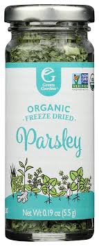 Bring it in the house for. Amazon Com Green Garden Freeze Dried Organic Parsley 0 19 Ounces Everything Else