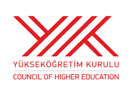 Yükseköğretim kurumlarının öğretimini planlamak, düzenlemek, yönetmek, denetlemek. Yok English Institutional Logo