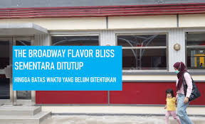 Turun di bundaran alam sutera. Flavor Bliss Alam Sutera Resmi Tutup Sementara The Broadway Rumah Roji