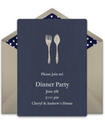 The party invitation template is appropriate for both personal and professional gatherings. Free Dinner Party Online Invitations Punchbowl