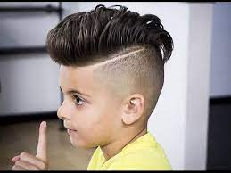 Black kids' hairstyles typically comprise of tightly curled hair of every length and texture. Hairstyle For Kids Boys Hair Style For Party
