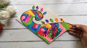It included measurements, instructions, and a diagram to make it easy peasy! Easy Greeting Card Birthday Card Diy Holi Card Handmade Simple Easy Unique