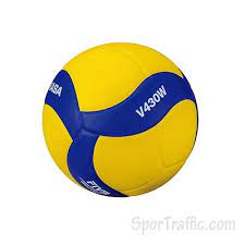 A volleyball is a piece of volleyball equipment together with shoes, volleyball knee pads etc. Mikasa V430w Mini Volleyball Ball Size 4 Youth Competition And Training