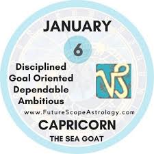 Each sign in the chinese zodiac has positive traits and some negative ones. January 6 Birthday Personality Zodiac Sign Compatibility Ruling Planet Element Health And Advice Futurescope