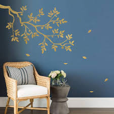 Express your love to your partner, motivate your mornings, and inspire your every day with our great selection of bedroom quotes for the wall. Decalmile Branch Wall Stickers Gold Tree Leaves Wall Decals Bedroom Living Room Wall Decor Buy Online In Sweden At Sweden Desertcart Com Productid 160712773