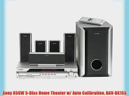 Sony 850w 5 Disc Home Theater W Auto Calibration Dav Dx155 Video Dailymotion