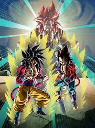 Lr Fan Made Dokkan Card Ssj4 Goku And Vegeta By Princeofdbzgames On Deviantart
