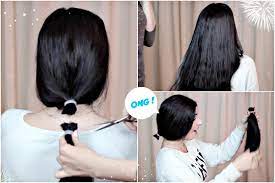 Passer d'une coupe de cheveux long à une coupe de cheveux court n'est pas toujours facile. Coupage De Cheveux Youtube