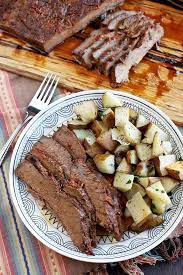 Make The Best Oven Roasted Beef Brisket For Dinner Tonight Foodal Recipe Beef Brisket Delicious Beef Recipe Tender Brisket Recipe