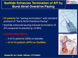 A transvenous atrial pacing lead with • the atrial pacing wire or atrial pacing lead needs to be accurately identified with initiation of overdrive pacing because pacing the ventricle at. Ibutilide
