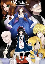 Personajes de juegos dibujo personajes personajes de anime juegos indies anime facil de dibujar games de terror ilustración japonesa pareja animé arte de videojuegos. Mad Father Mad Father Indie Horror Rpg Horror Games