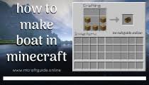 The boat is the vehicle item used for transportation. Minecraft Boat Recipe How To Make Boat In Minecraft Mcraftguide Your Minecraft Guide