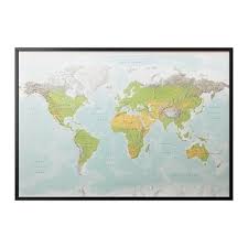 Fresh Home Furnishing Ideas And Affordable Furniture Picture Frames World Map Mural Frames On Wall