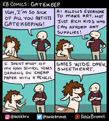 Talent is a pursued interest. Anything youre willing to practice, you can  do -- Bob Ross : rcomics