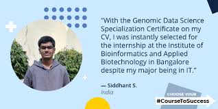 Introduction to genomic technologies (common course). How Siddhant Found A Coursetosuccess In Data Science Coursera Blog