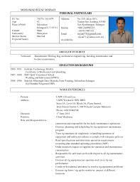 mohamad rizal resume