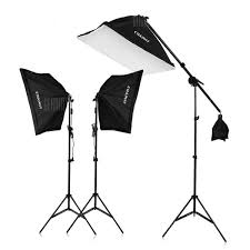 Buy Craphy Shlp 0135 2000w Photo Studio Led Continuous Lighting Kit 20 X25 Auto Pop Up Softbox 80 Light Stand 135w Led Lamp With Eu Plug In Stock Ships Today