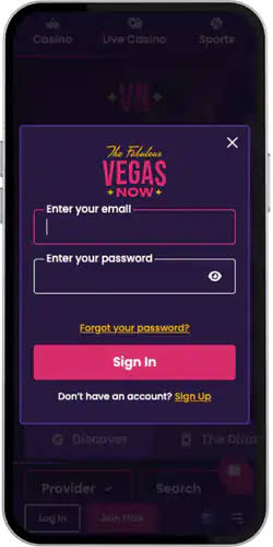 Vegasnow Casino Login | Welcome Pack Up to $8,000 + 500 FS