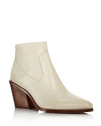 womens razor western ankle booties