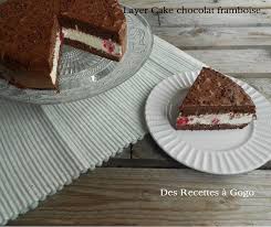Layer Cake Chocolat Framboises Recette Cake Chocolat Chocolat Framboise Gateau A Etage Chocolat