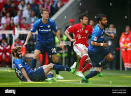 Soccer Football - Bayern Munich v SV Darmstadt 98 - Bundesliga - Allianz  Arena, Munich, Germany - 6/5/17 Bayern Munich's Juan Bernat scores their  first goal Reuters / Michael Dalder Livepic DFL