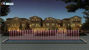 26x4m Hotel Pool Music Dancing Fountain Hotel Pool Water Fountain Fountain