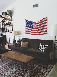 Christmas central offers a wide selection of flags for sale for any occasion. 50 Ways To Display An American Flag Living Room Decor Apartment Home Decor Styles Apartment Decor