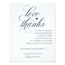 Minted's wedding thank you cards are designed to match the rest of your wedding correspondence. Wedding Thank You Cards For Tables Navy Blue Zazzle Com In 2021 Wedding Thank You Cards Your Cards Wedding Thank You