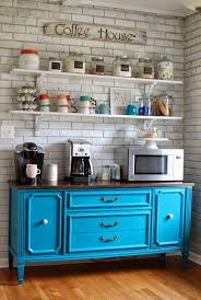 Even if you're short on space, these easy diys will show you clever ways to make room for a coffee station in a small kitchen. Unique Coffee Bar Ideas For Your Home Serve The Coffee Creatively Deavita