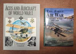 2 World War 1 Aircraft Books - THE FIRST AIR WAR 1914 & ACES AND AIRCRAFT  OF WWI | eBay