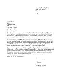 It should speak directly to the job in question and give. Cover Letter Sample Ngo Jobs Free Sample Cover Letter For Ngo Jobs For 2017