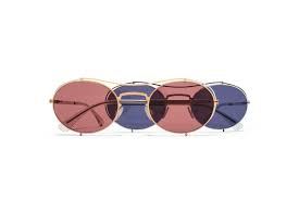 mykita maison margiela 必久戴眼鏡 mirrored sunglasses round sunglasses mykita