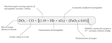 Oxygen Carrying Capacity Of Whole Blood Deranged Physiology