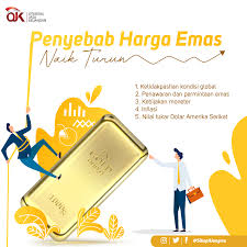 Harga Emas Naik Turun Apa Penyebabnya Sikapi