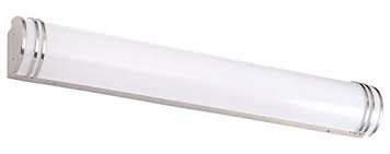 Howplumb 370bpt04 brushed nickel 4 globe vanity bath light bar. Cloudy Bay Led Bathroom Vanity Light 48 Inch 4000k Cool White 35w Dimmable Bath Bar Brushed Nickel Buy Online In Bahamas At Bahamas Desertcart Com Productid 72659914