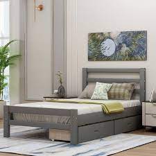 South shore flexible storage platform bed. Red Barrel Studio Low Profile Storage Platform Bed Wayfair