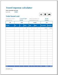 Travel Expense Calculator Templates 10 Free Docs Xlsx Pdf Templates Quotes For Kids Excel Tutorials