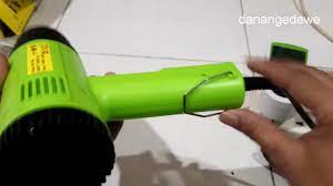 Hot Air Gun Nankai Heatgun Berapa Wat Mari Kita Tes Menggunakan Watt Meter Youtube