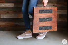 The white and wood combo is beautiful. Diy Folding Step Stool Diy Huntress