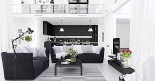 Desain ruang tamu hitam putih minimalis. 7 Ide Memakai Tema Monokrom Di Ruang Keluarga Belum Pernah Sekeren Ini